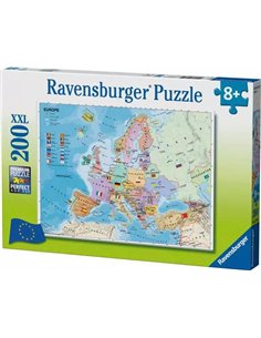 Puzzle Carte d'Europe 200p