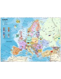 Puzzle Carte d'Europe 200p 2