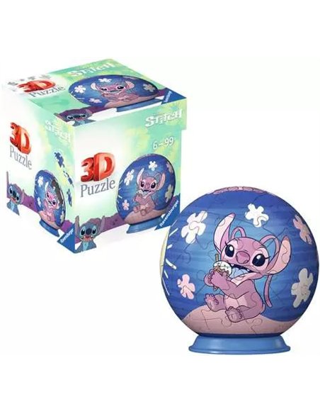 Puzzle 3D Ball stitch 72p