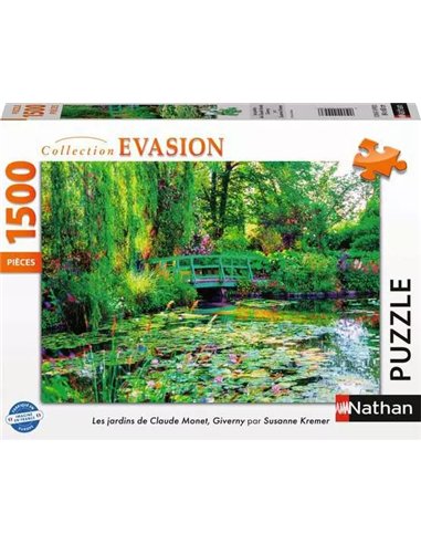 Puzzle Jardins de Giverny 1500p