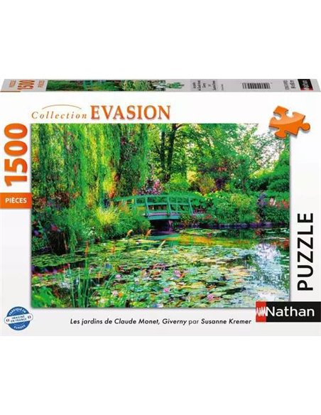 Puzzle Jardins de Giverny 1500p