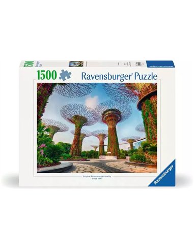 Puzzle Jardin Baie Singapour 1500p