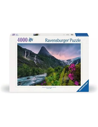 Puzzle Cœur Montagne 4000p