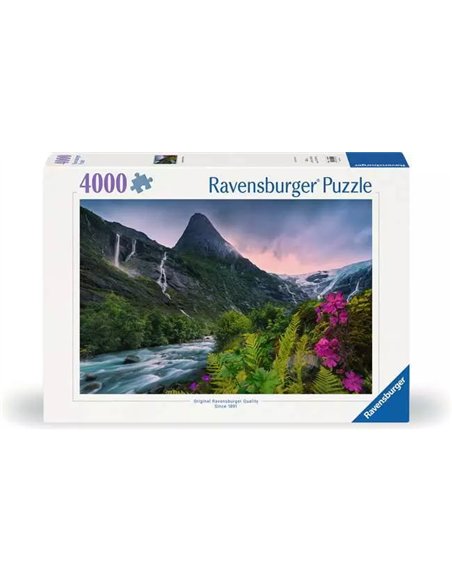 Puzzle Cœur Montagne 4000p