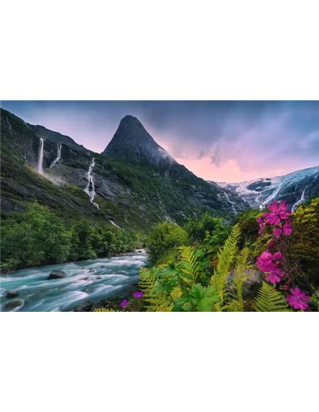Puzzle Cœur Montagne 4000p