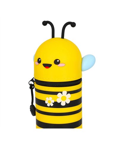 Trousse en Silicone 2-en-1 Kawaii abeille  - LEGAMI