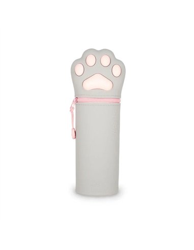 Trousse en Silicone 2-en-1 Kawaii patte de chat  - LEGAMI