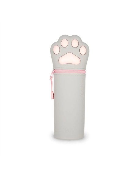 Trousse en Silicone 2-en-1 Kawaii patte de chat  - LEGAMI