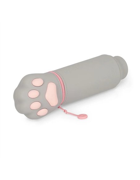 Trousse en Silicone 2-en-1 Kawaii patte de chat  - LEGAMI