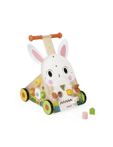 Chariot de Marche Multi-Activités Lapin - Janod