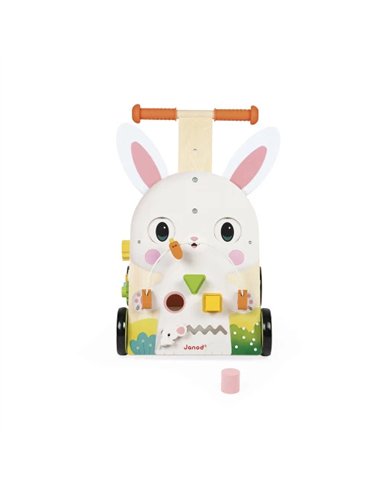 Chariot de Marche Multi-Activités Lapin - Janod