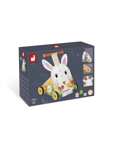Chariot de Marche Multi-Activités Lapin - Janod