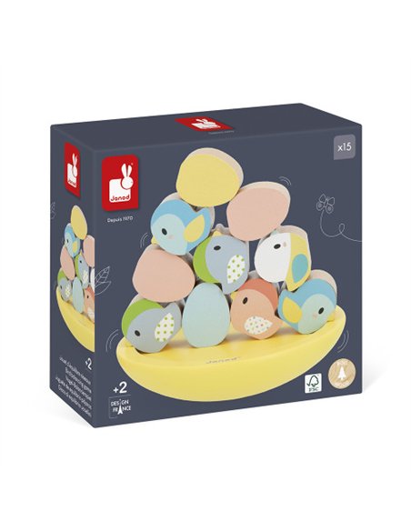 Pure - Jeu d'Équilibre Oiseaux - Janod
