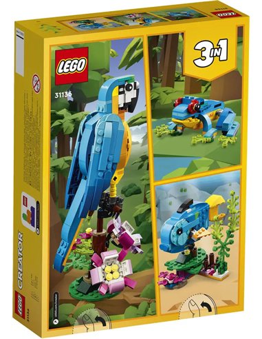 LEGO®CREATOR 31136 - LE PERROQUET EXOTIQUE