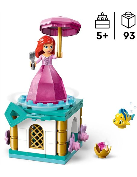 LEGO® DISNEY PRINCESS 43259 - ARIEL TOURNOYANTE