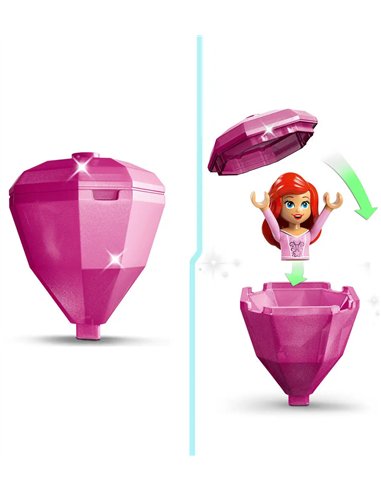 LEGO® DISNEY PRINCESS 43259 - ARIEL TOURNOYANTE