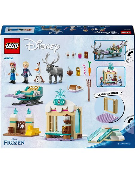 LEGO® DISNEY PRINCESS 43256 - L’AVENTURE EN TRAINEAU D’ANNA