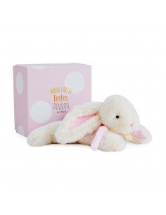 Lapin bonbon rose 25cm