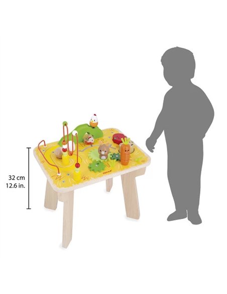 Table d'Activités Ferme en bois - Janod