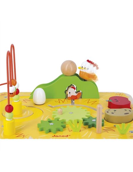 Table d'Activités Ferme en bois - Janod