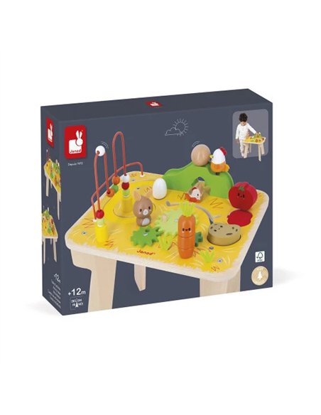 Table d'Activités Ferme en bois - Janod
