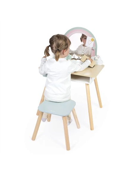 Coiffeuse Licorne Magique en bois - Janod