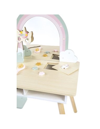 Coiffeuse Licorne Magique en bois - Janod
