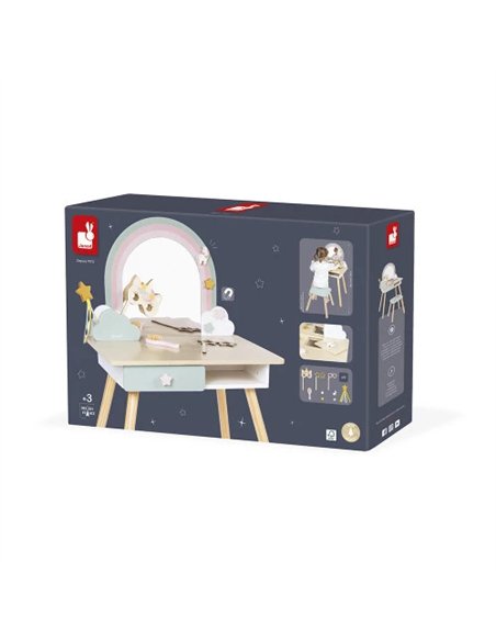 Coiffeuse Licorne Magique en bois - Janod