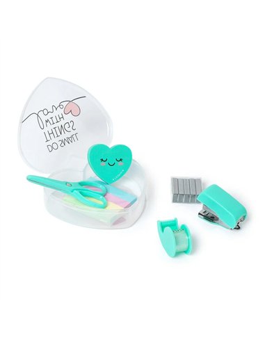 Mini set de papeterie coeur - LEGAMI