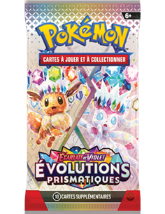 Pokémon EV8.5 : Bundle - 6 boosters - évolutions prismatiques 2