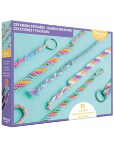 Mon coffret d'artiste - Créations tressées en fil brésilien