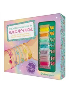 Mes jolis bijoux - Ma petite accumulation de bijoux arc-en-ciel