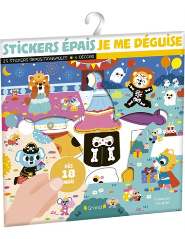 Stickers épais - Je me déguise !