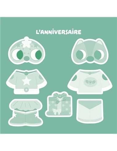 Stickers épais - Je me déguise !
