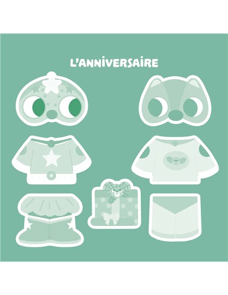 Stickers épais - Je me déguise !