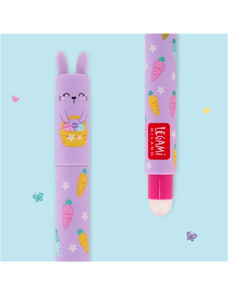 Set de 2 Stylos LEGAMI Gel Effaçables édition limitée Pâques - Hoppy easter 2025