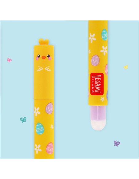 Set de 2 Stylos LEGAMI Gel Effaçables édition limitée Pâques - Hoppy easter 2025