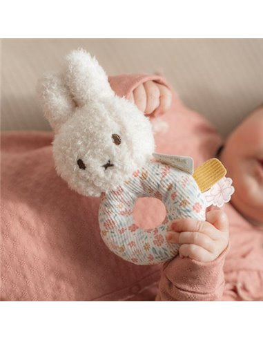 Hochet Miffy Lucky Blossom  - Little dutch