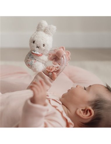Anneau Hochet Miffy Lucky Blossom  - Little dutch