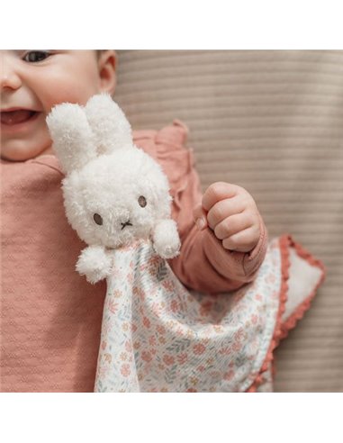 Doudou Carré Miffy Lucky Blossom  - Little dutch