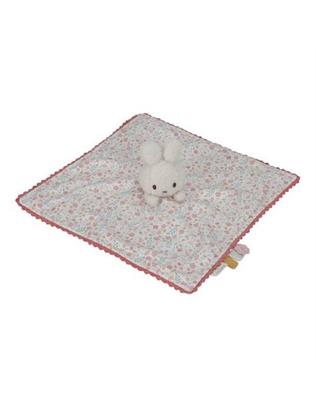 Doudou Carré Miffy Lucky Blossom  - Little dutch