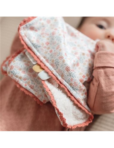 Doudou Carré Miffy Lucky Blossom  - Little dutch