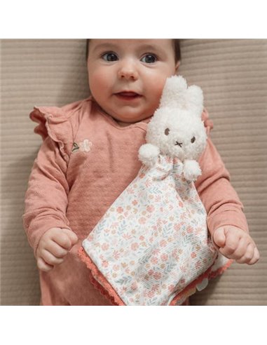 Doudou Carré Miffy Lucky Blossom  - Little dutch