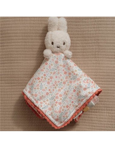 Doudou Carré Miffy Lucky Blossom  - Little dutch