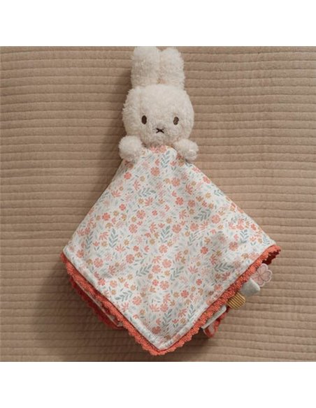Doudou Carré Miffy Lucky Blossom  - Little dutch