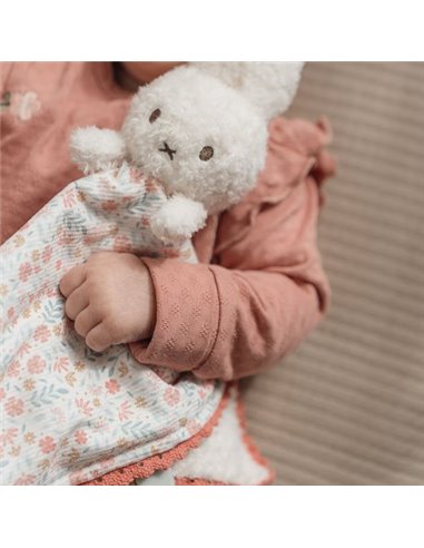 Doudou Carré Miffy Lucky Blossom  - Little dutch