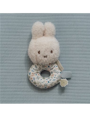 Hochet Miffy Lucky Leaves  - Little dutch