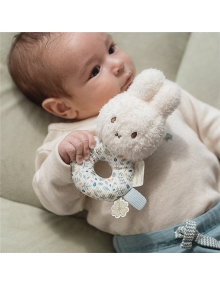 Hochet Miffy Lucky Leaves  - Little dutch