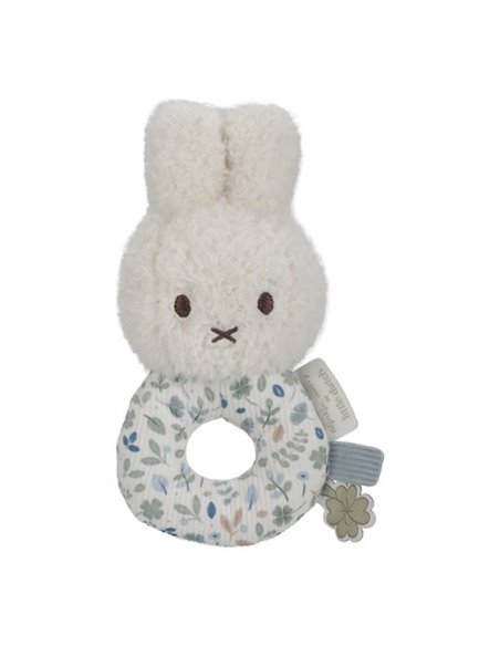 Hochet Miffy Lucky Leaves  - Little dutch