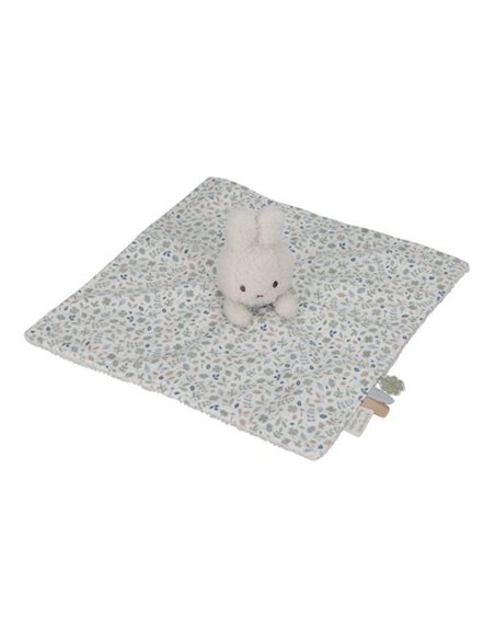 Doudou Carré Miffy Lucky Leaves  - Little dutch